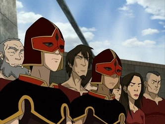 File:Sokka and Zuko as guards.png