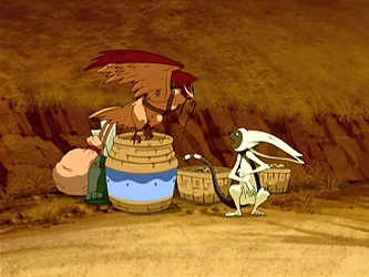 File:Hawky and Momo fighting.png