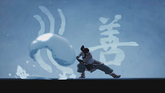 Korra waterbending.