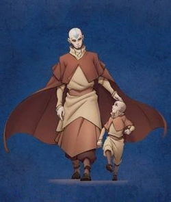 File:Aang and young Tenzin.png
