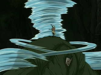 File:Aang fights Swamp Monster.png