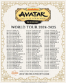 Avatar In Concert expanded to a world tour across 2024 and 2025.
