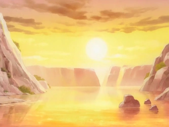 File:Landscape at sunrise.png