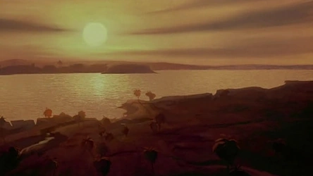 File:Sunset over the Nile.png