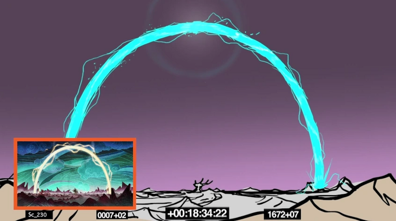 File:Animatic vs Final (Harmonic Convergence).png