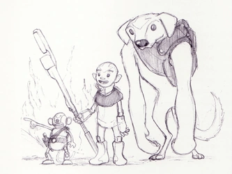 File:Aang early concept art.png