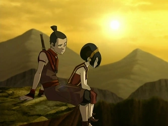 File:Sokka and Toph.png