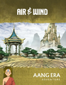 The cover for Air & Wind features an air temple with another in the distance.